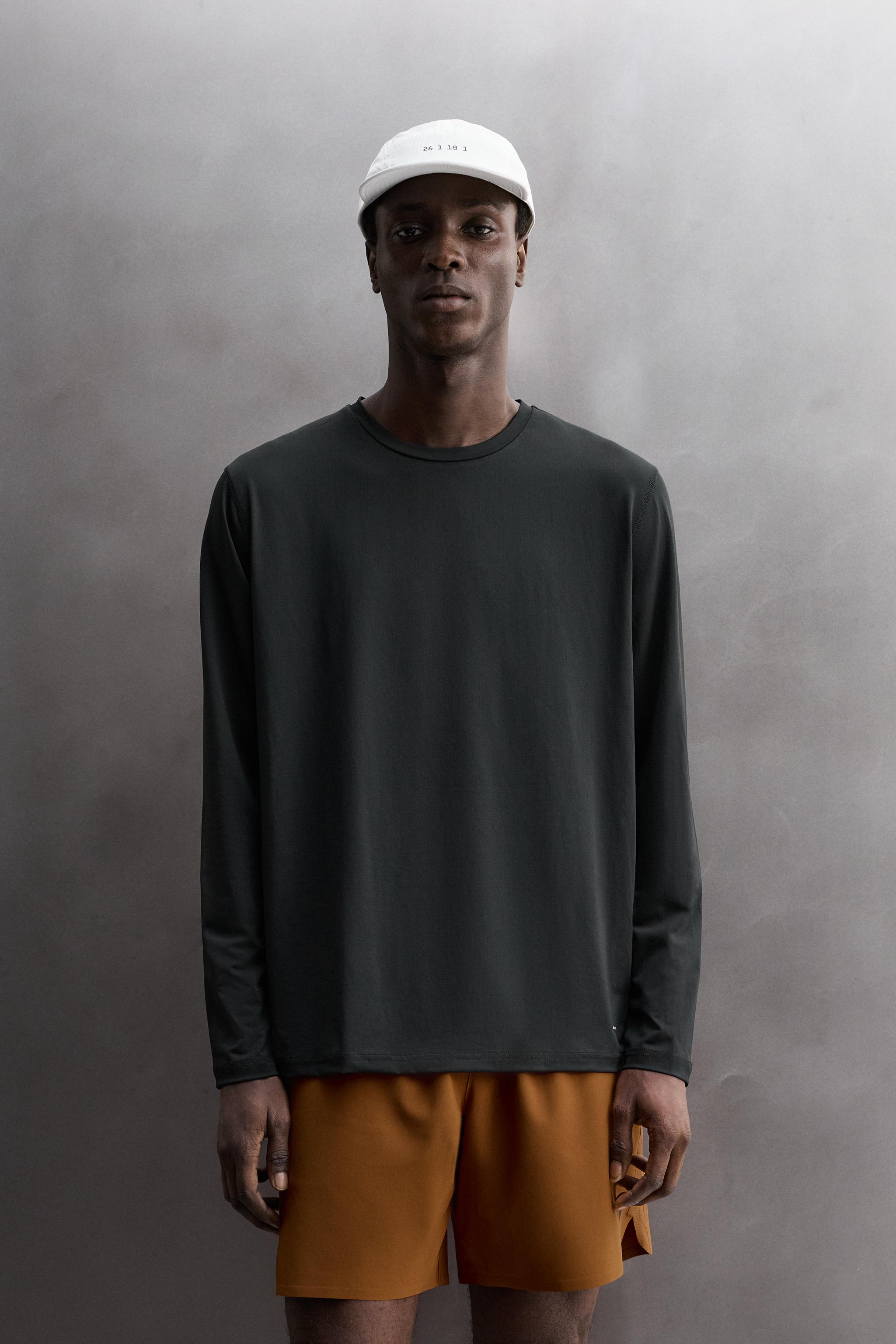BASIC LONG SLEEVE TECHNICAL T-SHIRT
